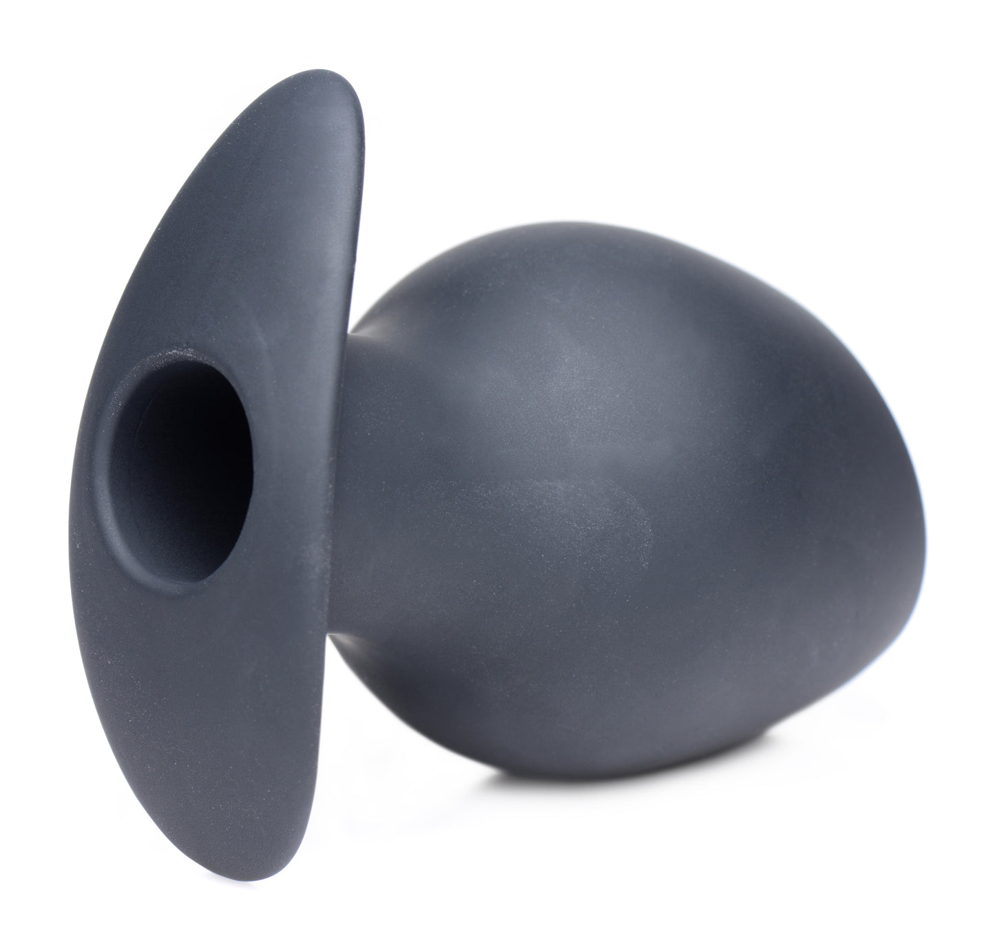 Ass Goblet Silicone Hollow Anal Plug - Small