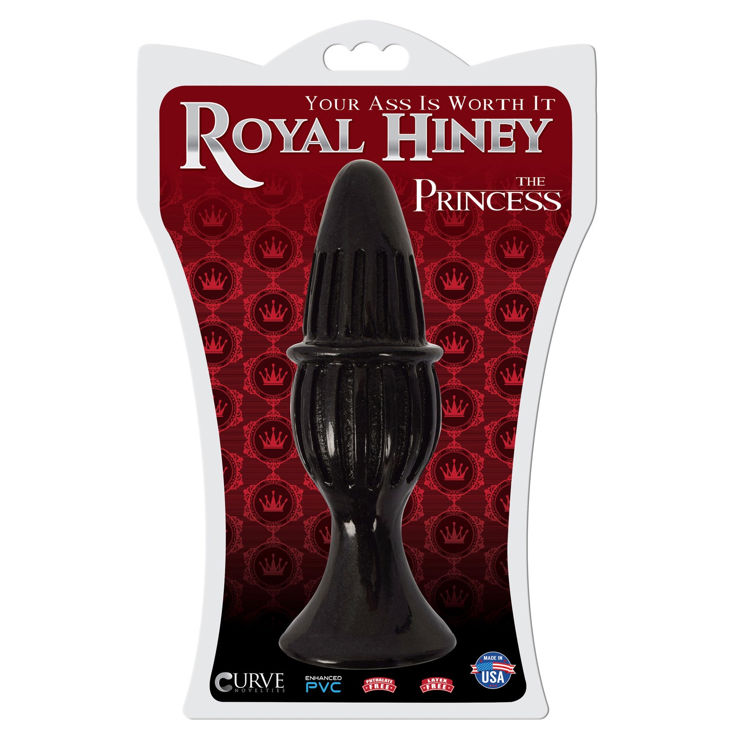 The Princess Anal Plug - Midnight Black