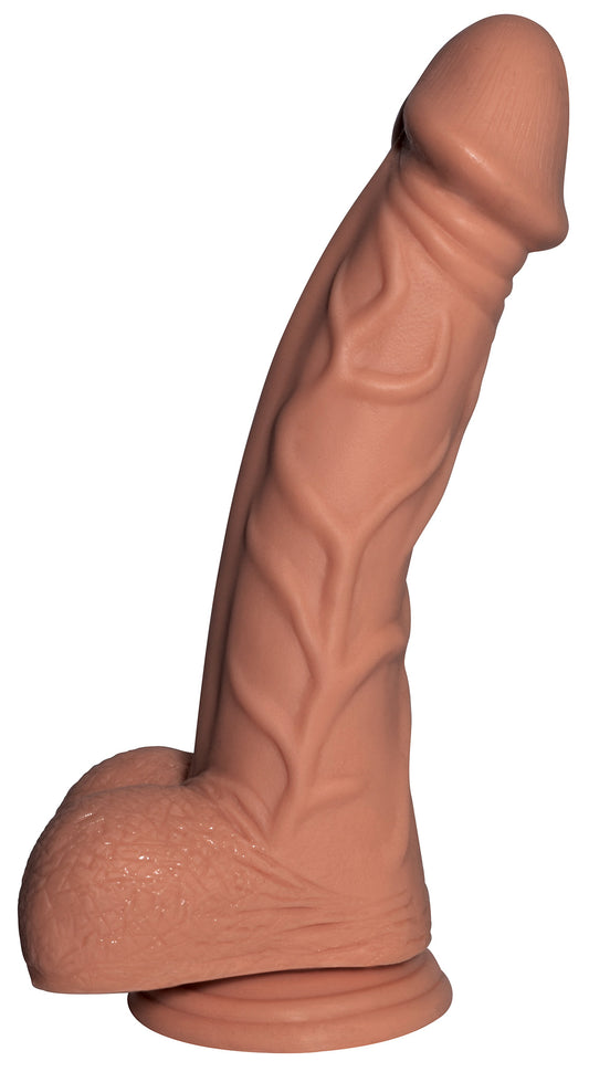 7 inch Mister Right Dildo - Tan