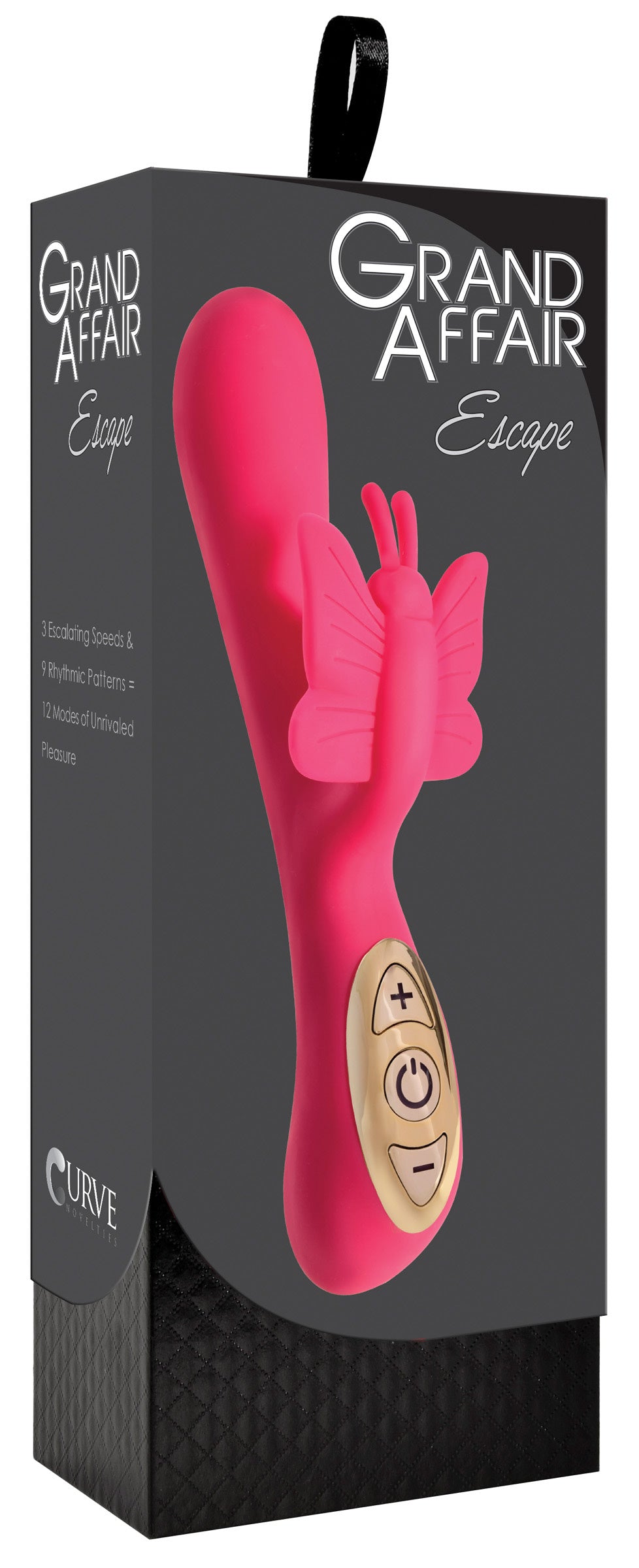 Escape Butterfly Silicone Vibrator - Pink