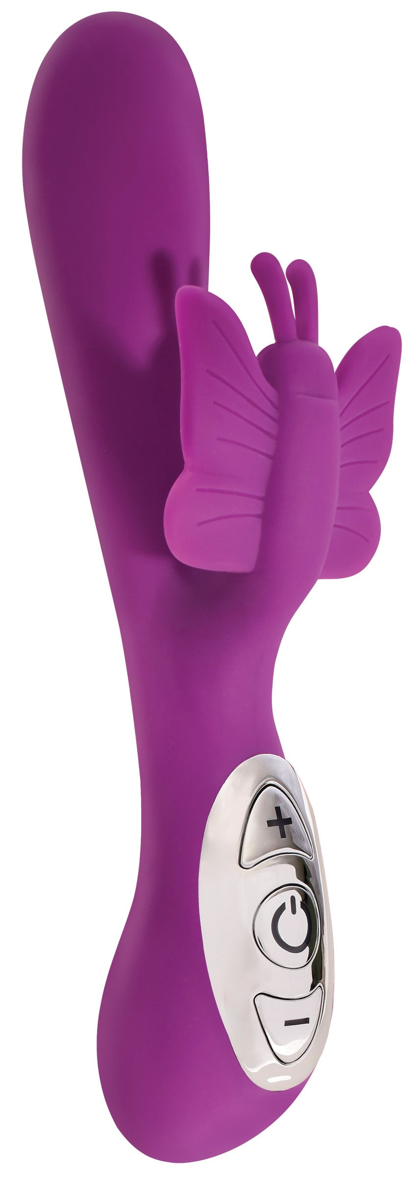 Escape Butterfly Silicone Vibrator - Purple