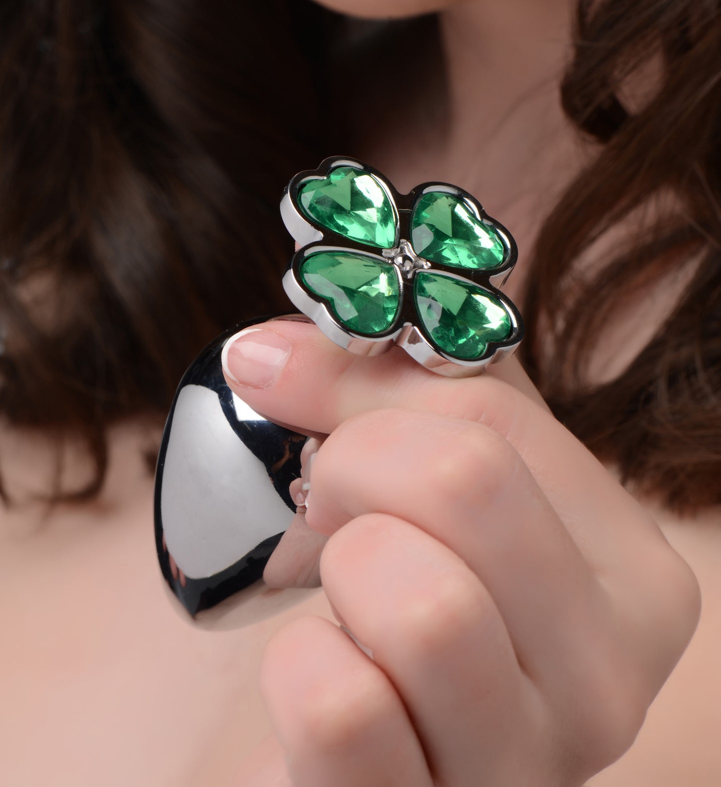 Lucky Clover Gem Anal Plug - Small