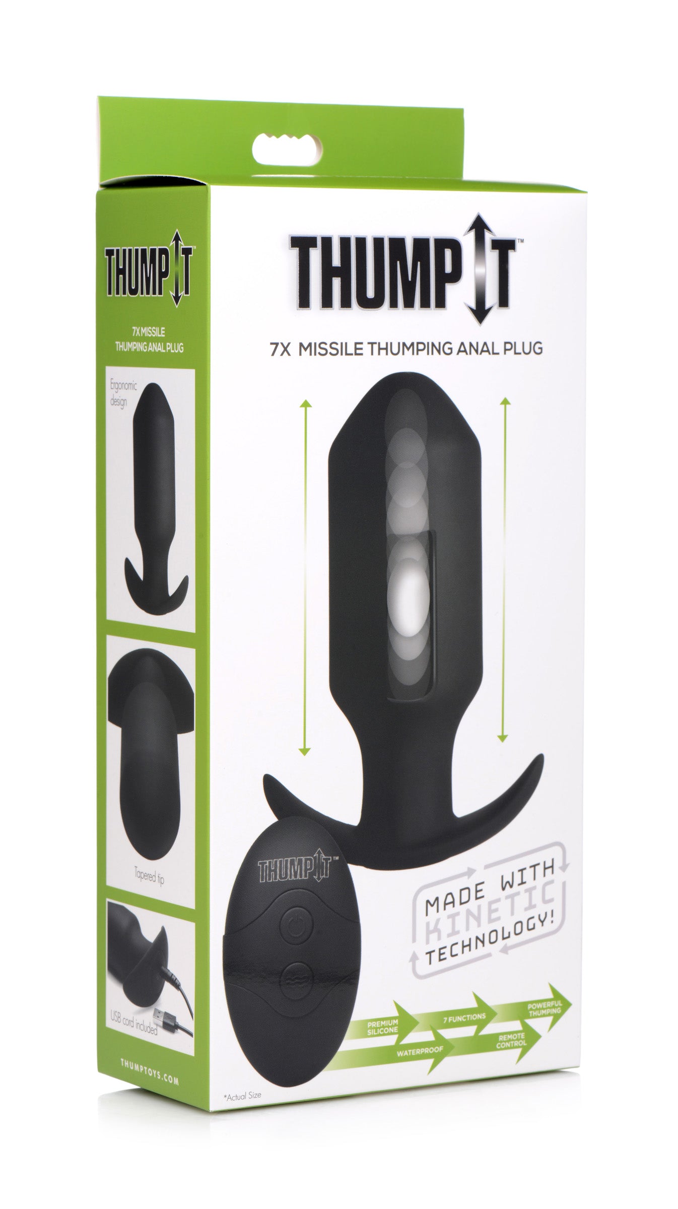 Kinetic Thumping 7X Missile Anal Plug