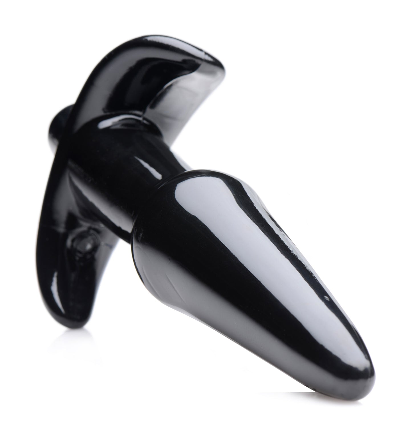 Smooth Vibrating Anal Plug - Black