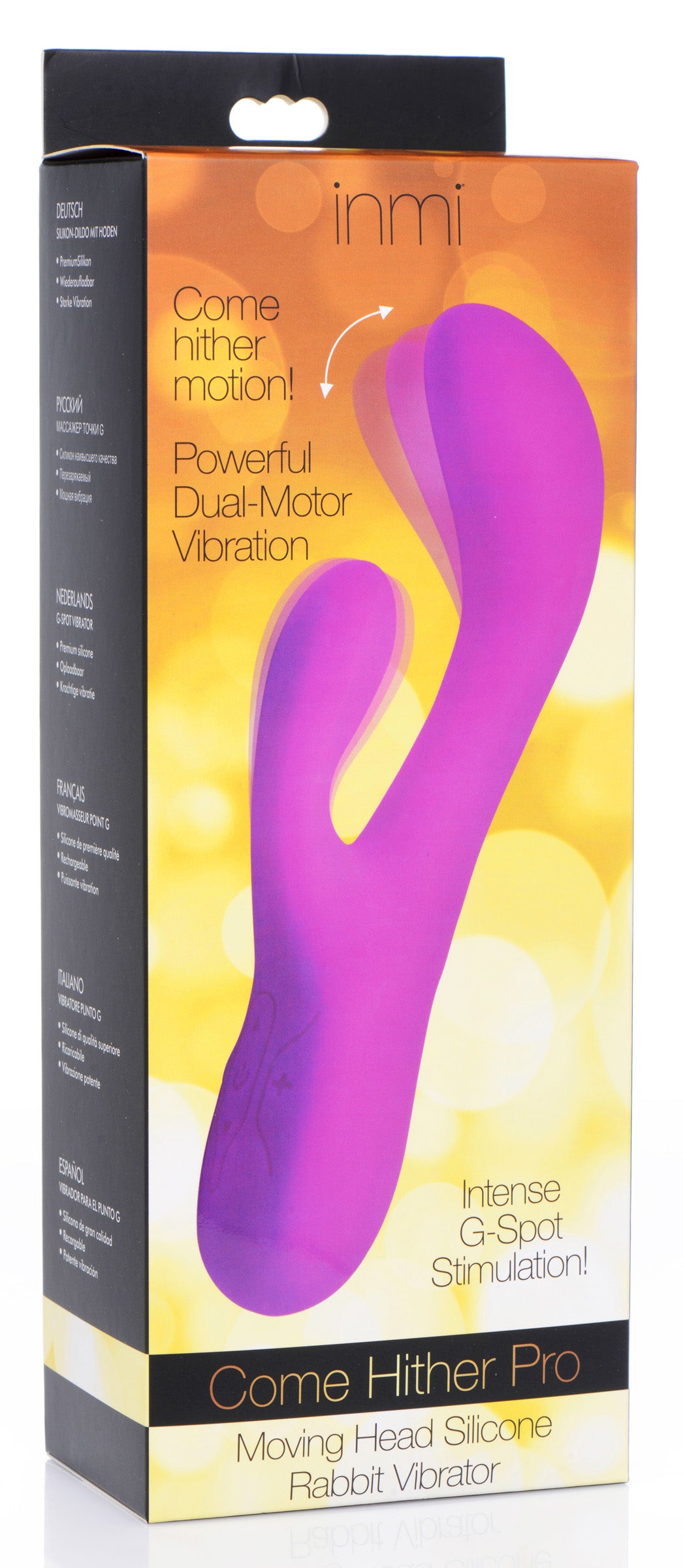 Come Hither Pro Silicone Rabbit Vibrator with Orgasmic Motion