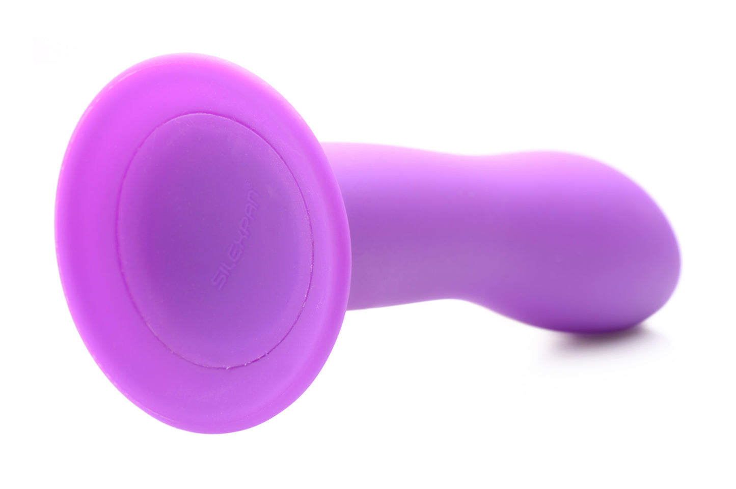 Squeezable Slender Dildo - Purple