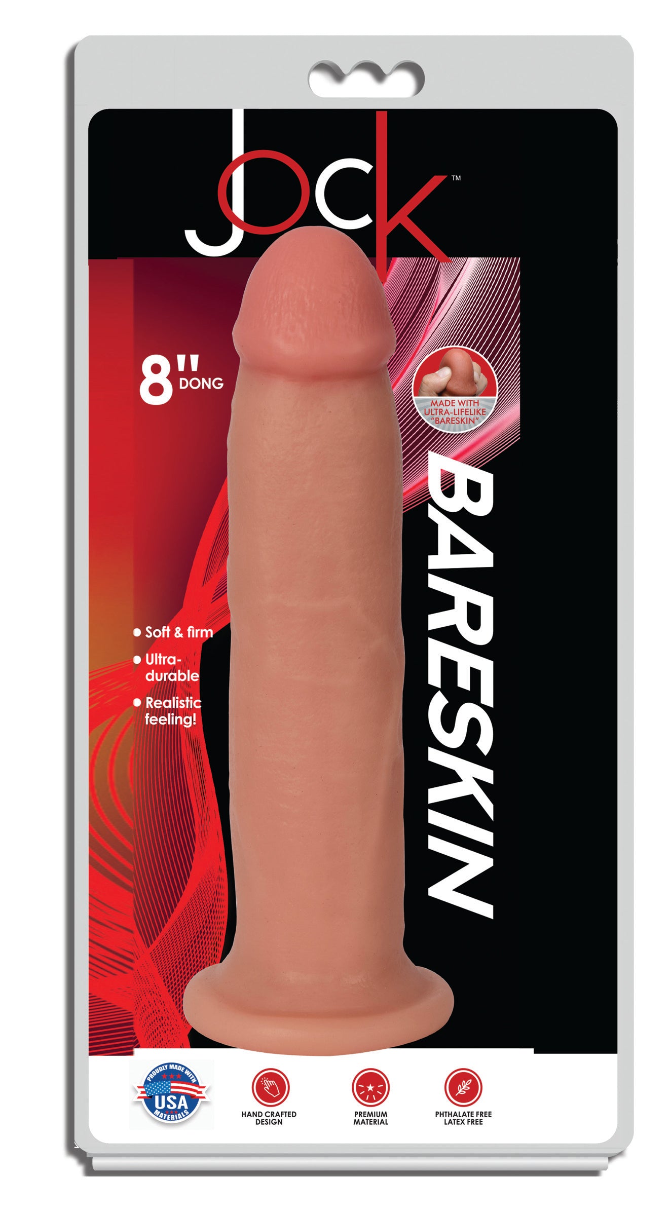 Jock Light Bareskin Dildo - 9 Inch