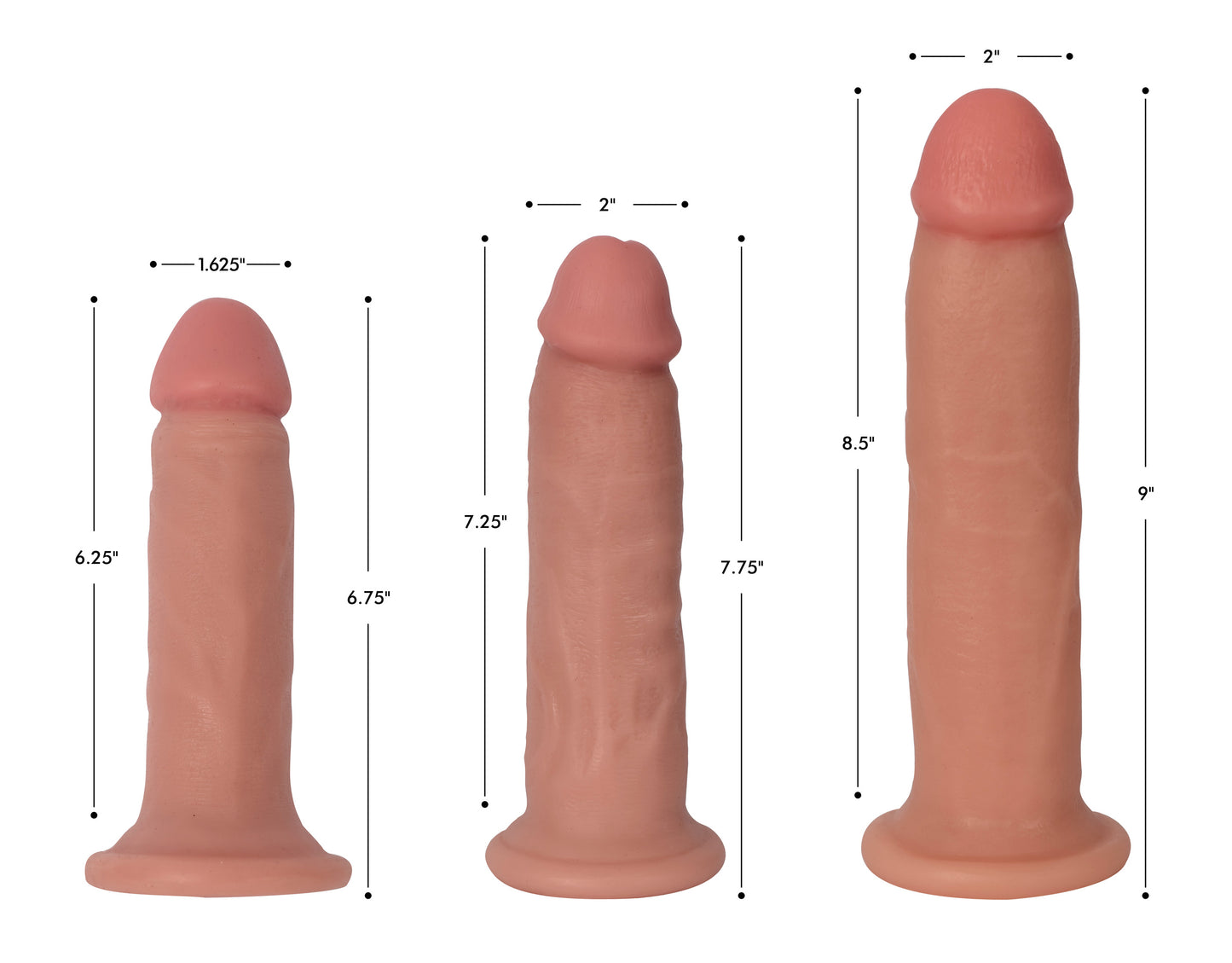 Jock Light Bareskin Dildo - 9 Inch