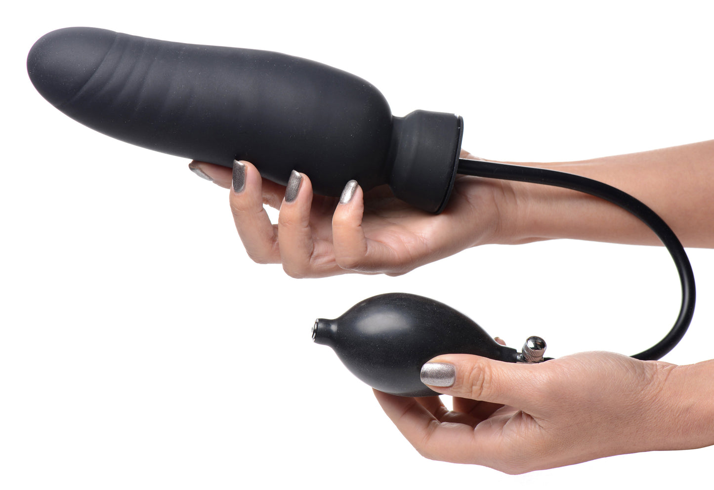 Ass-Pand Inflatable Silicone Dildo