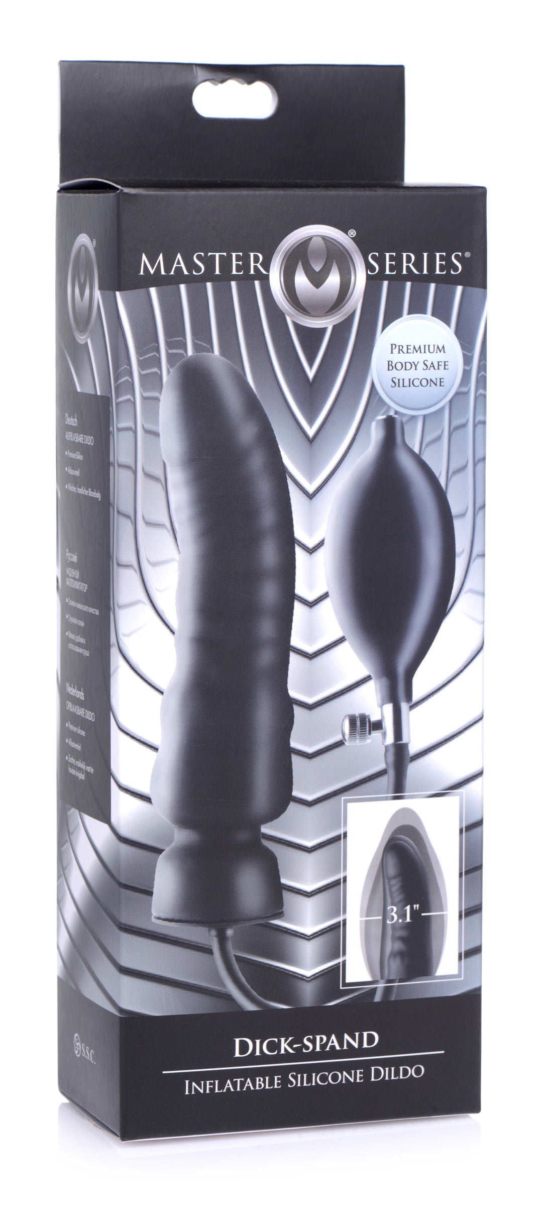 Ass-Pand Inflatable Silicone Dildo