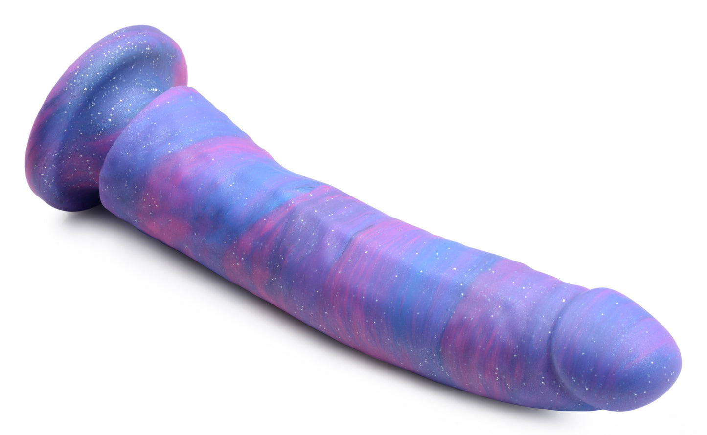 Magic Stick Glitter Silicone Dildo - 9.5 Inch