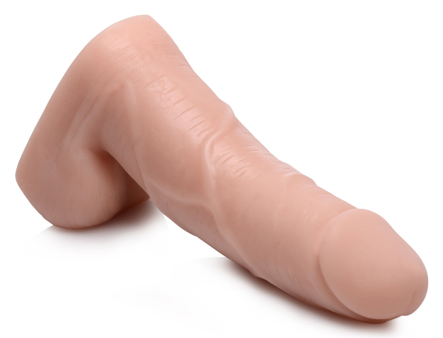 Large Bulge Packer Dildo - Light