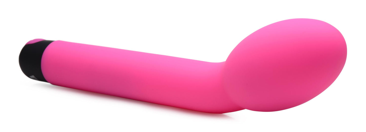 10X Silicone G-Spot Vibrator - Pink