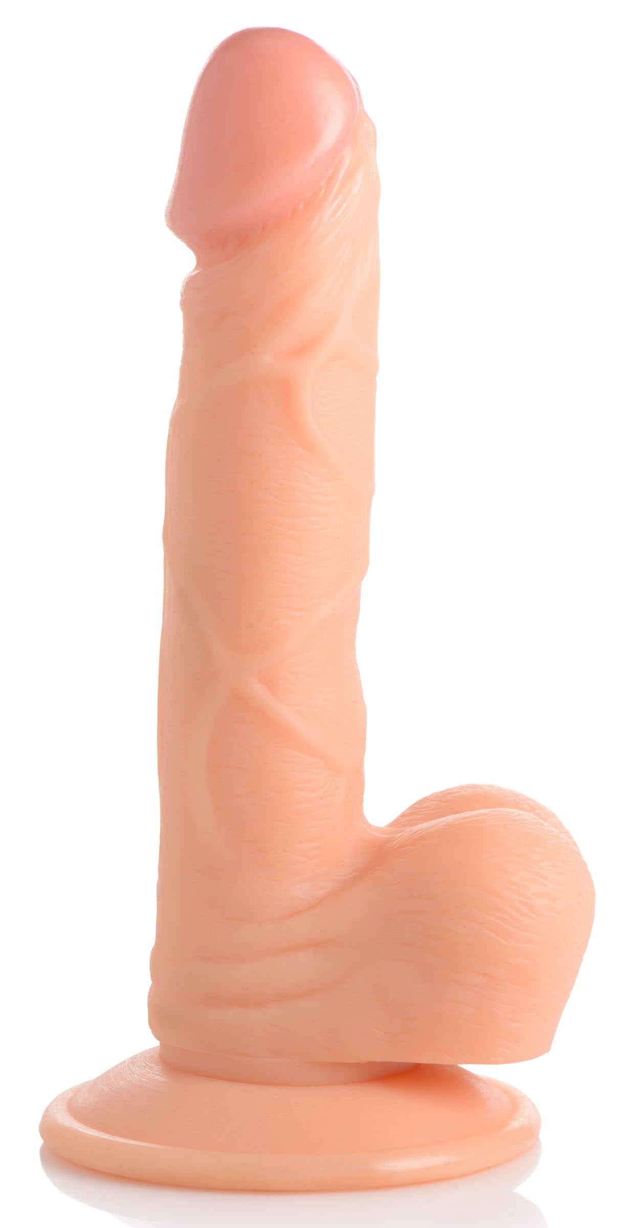 6.5 Inch Dildo with Balls - Light