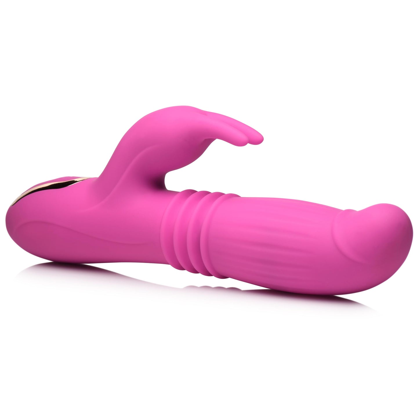 35X Lil Swell Thrusting and Swelling Silicone Rabbit Vibrator