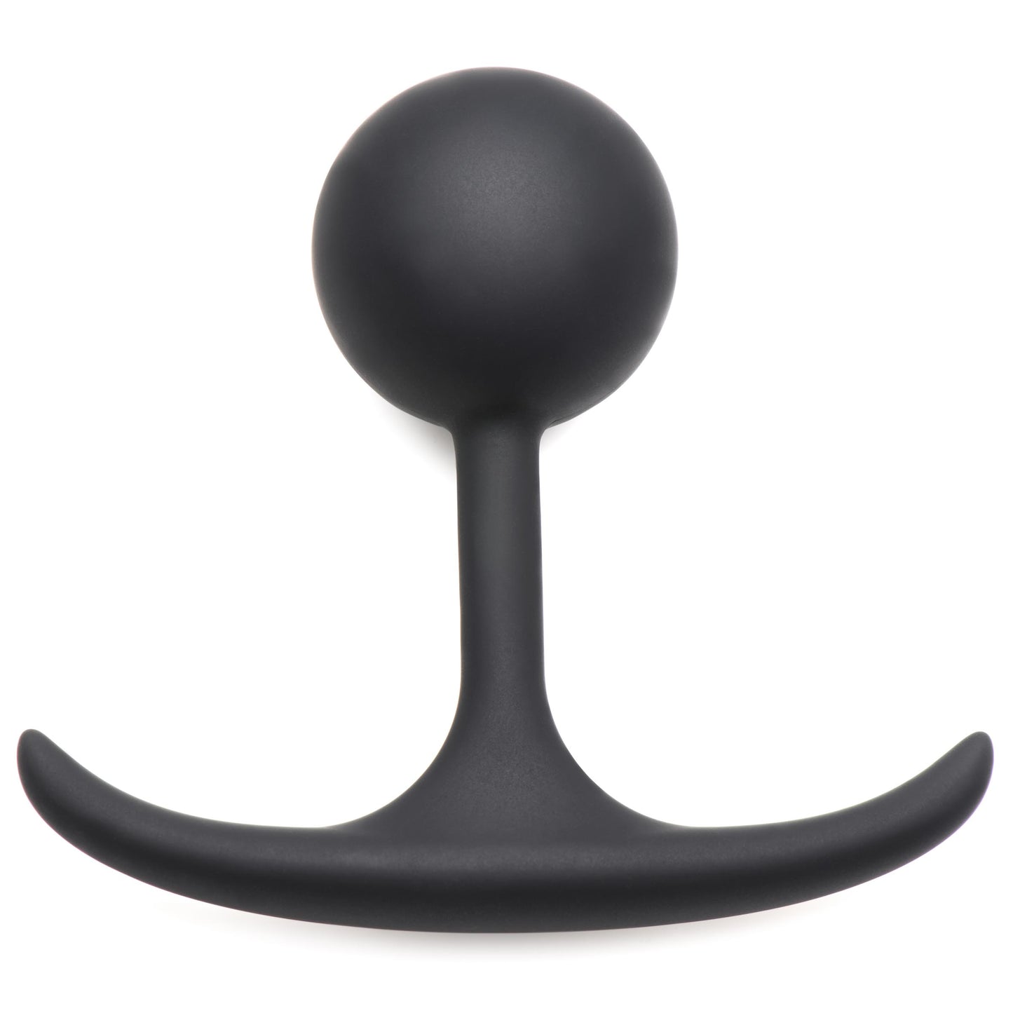 Premium Silicone Weighted Anal Plug - Small