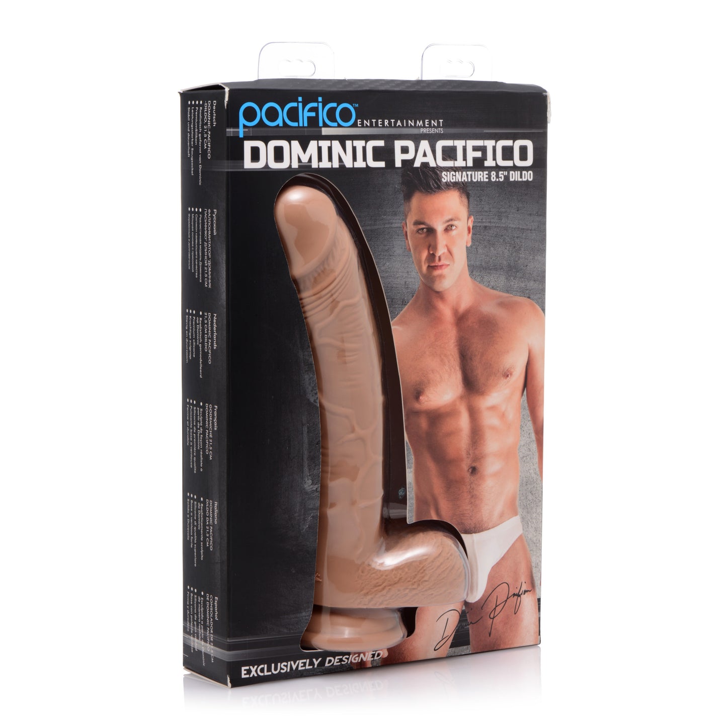 Dominic Pacifico Signature 8.5 Inch Silicone Dildo