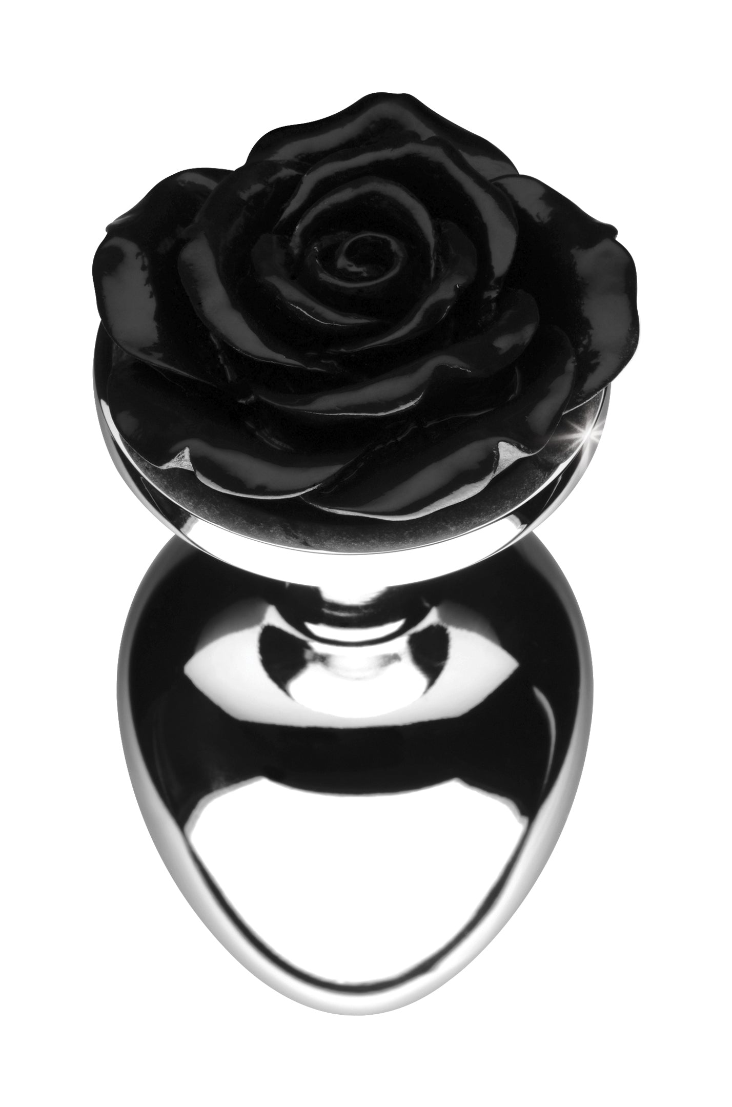 Black Rose Anal Plug